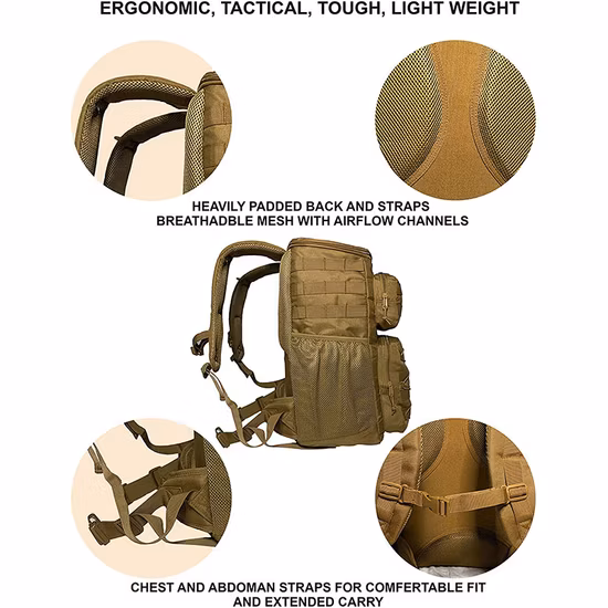 Sac isotherme épais pour pique-nique en plein air, sac à dos de livraison de nourriture pour la livraison de nourriture