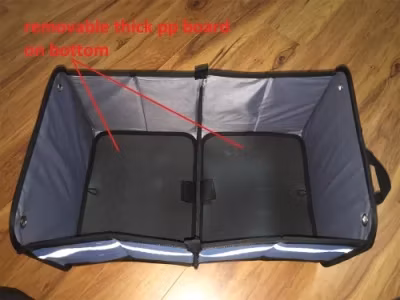 organisateur de stockage de coffre en polyester 600d Oxford imperméable pliable