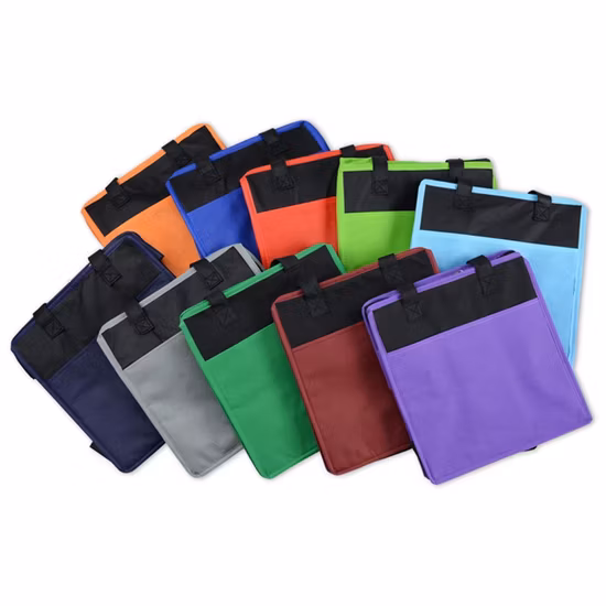 Sac isotherme isolé jetable non tissé personnalisé